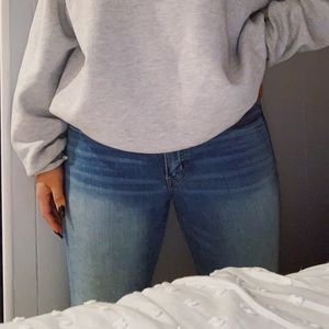 American Eagle light wash jeans size 8